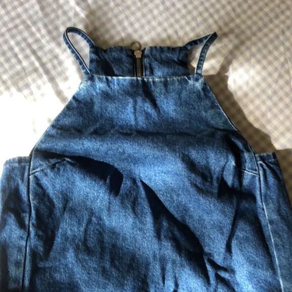 TOPSHOP Denim Dress - Picture 5 of 7